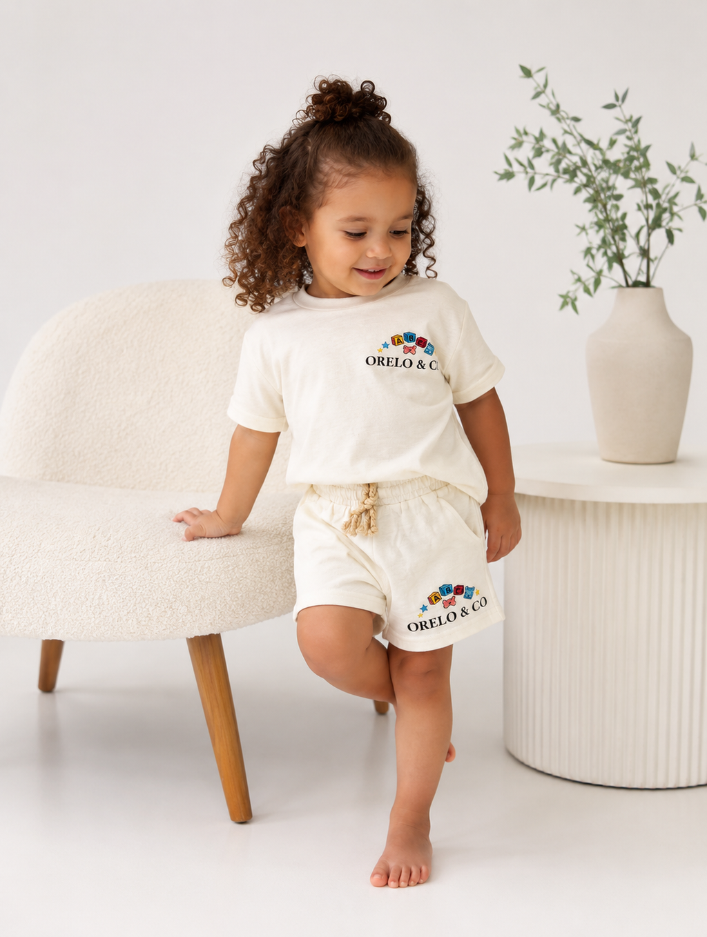 Orelo & Co White Co-Ord Set
